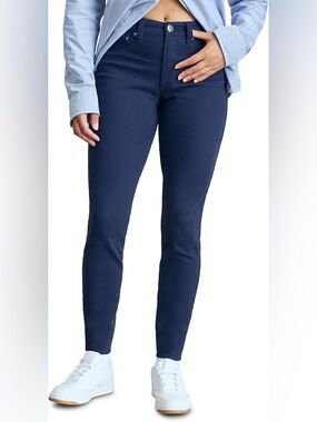 NWT Aeropostale Women's High Rise Curvy Jegging Dark Blue Skinny Jeans